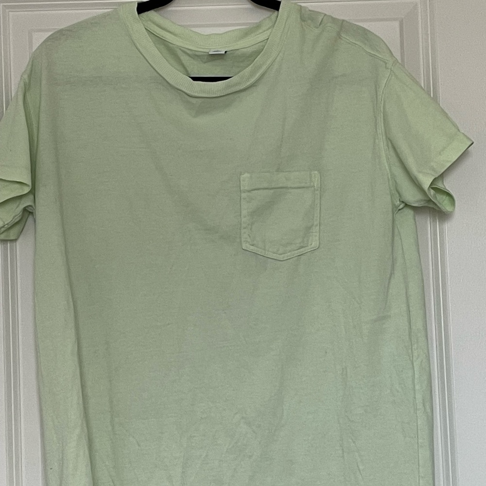Lime Green T-Shirt Dress by Old Navy